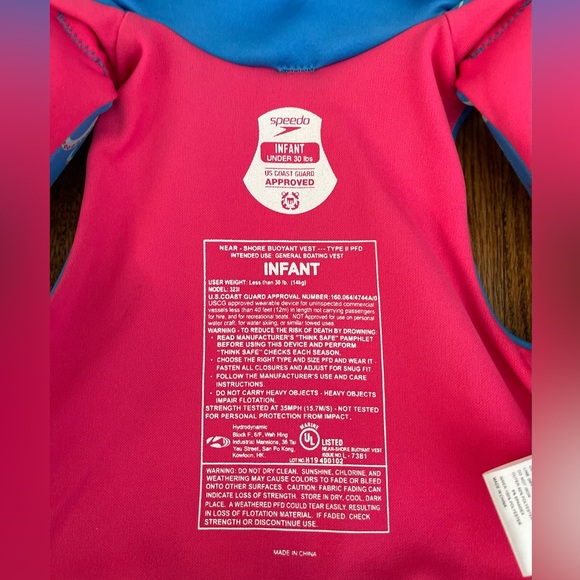 Speedo Infant Life Vest - Picture 6 of 11
